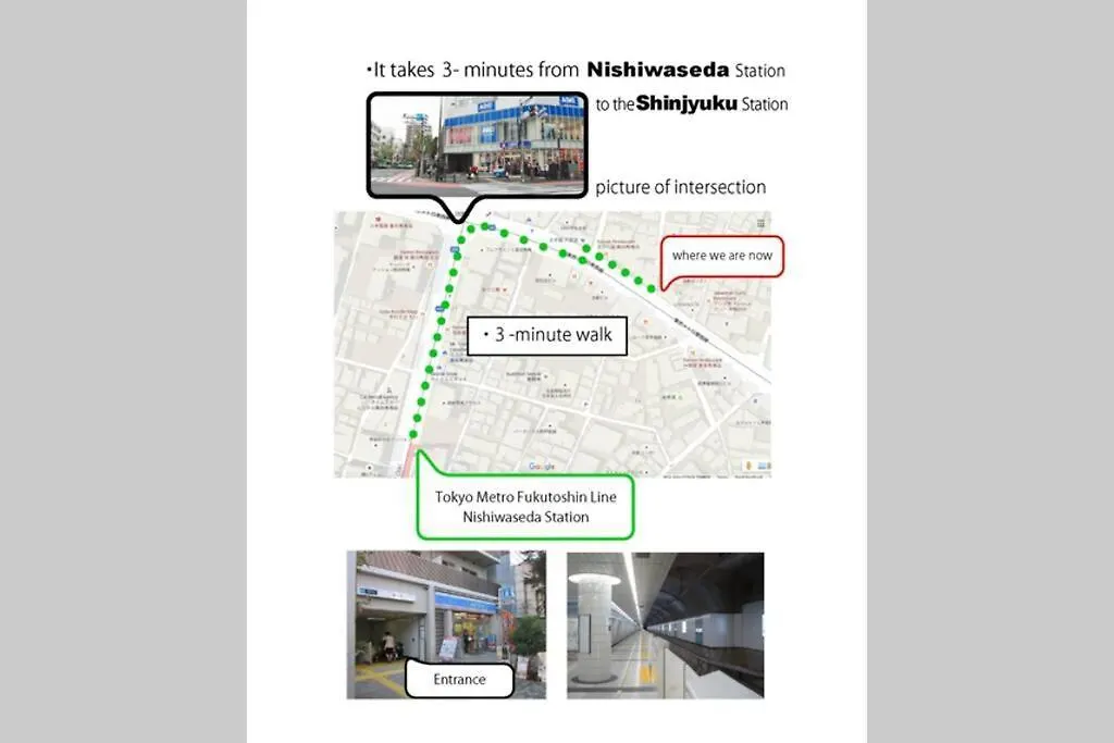 Apartment 駅近／4駅利用可／新宿電車3分／ポケwifi無制限／一軒家／和モダン Tokyo Japan